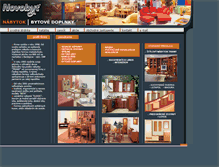 Tablet Screenshot of novobyt.sk